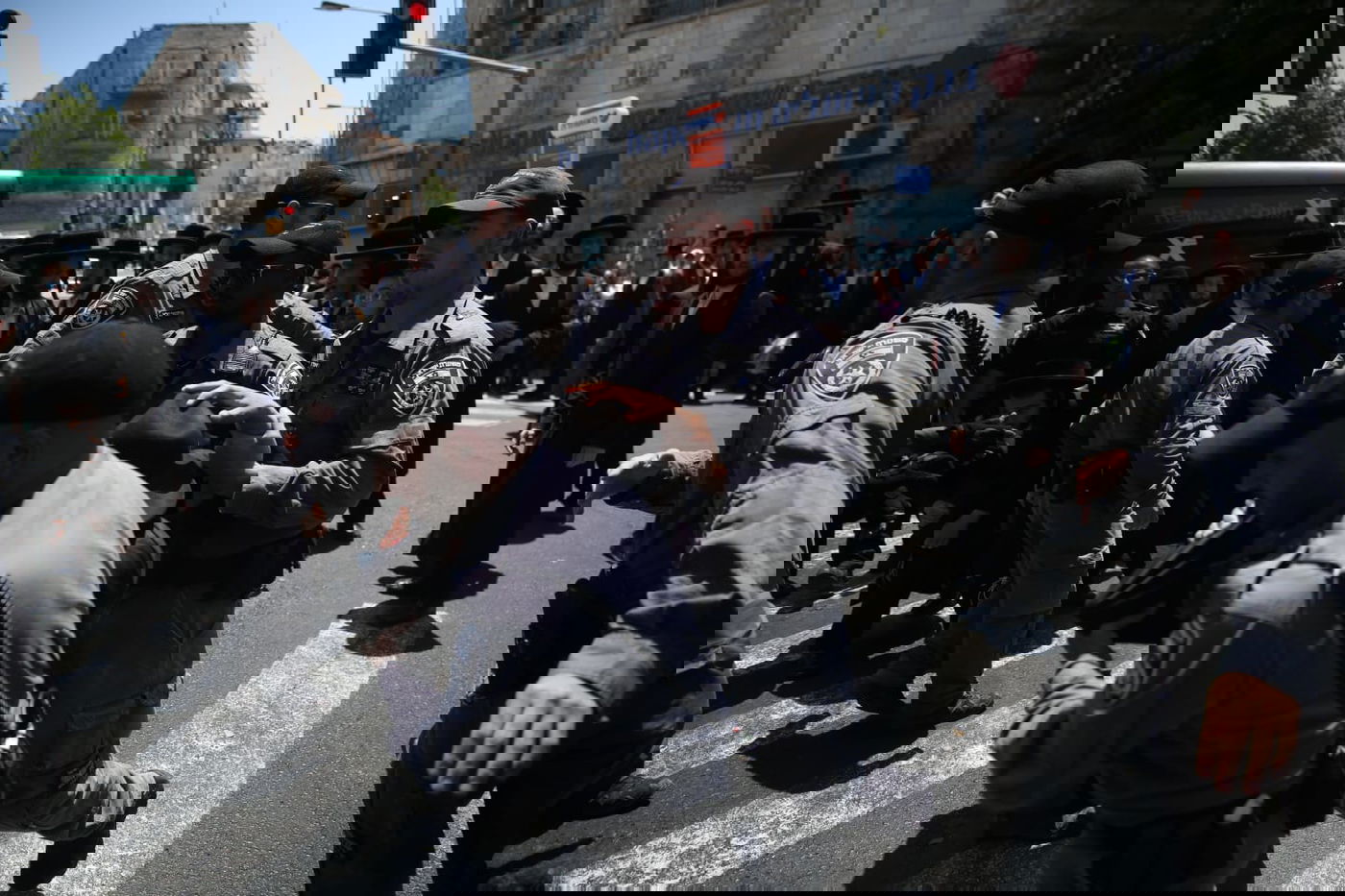 הפגנה אלימה בירושלים בעקבות מעצר הבנות