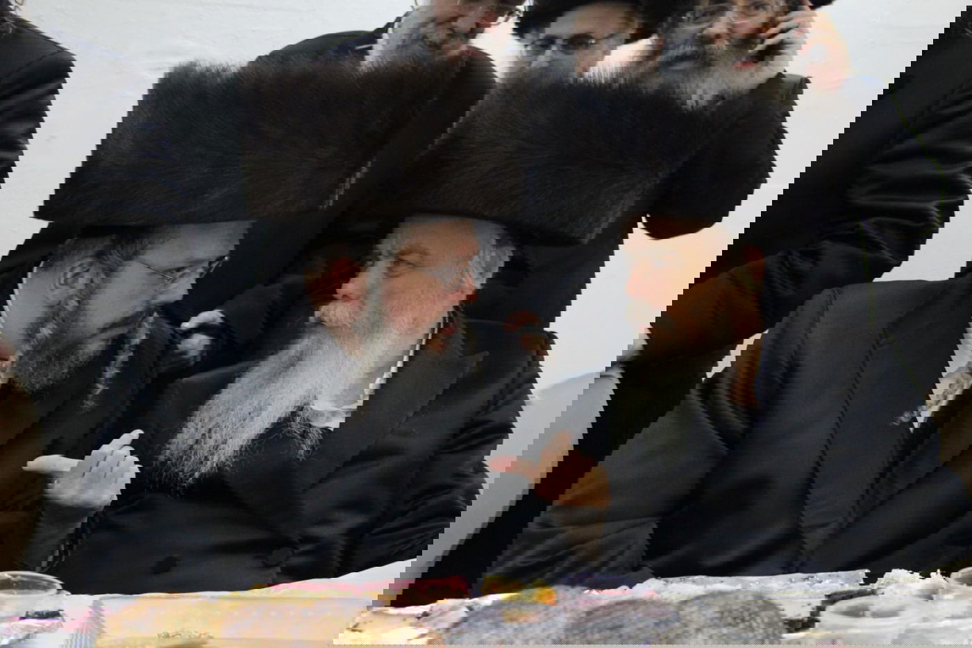 תיעוד: נכדו של נשיא ישיבת טשעבין התחתן