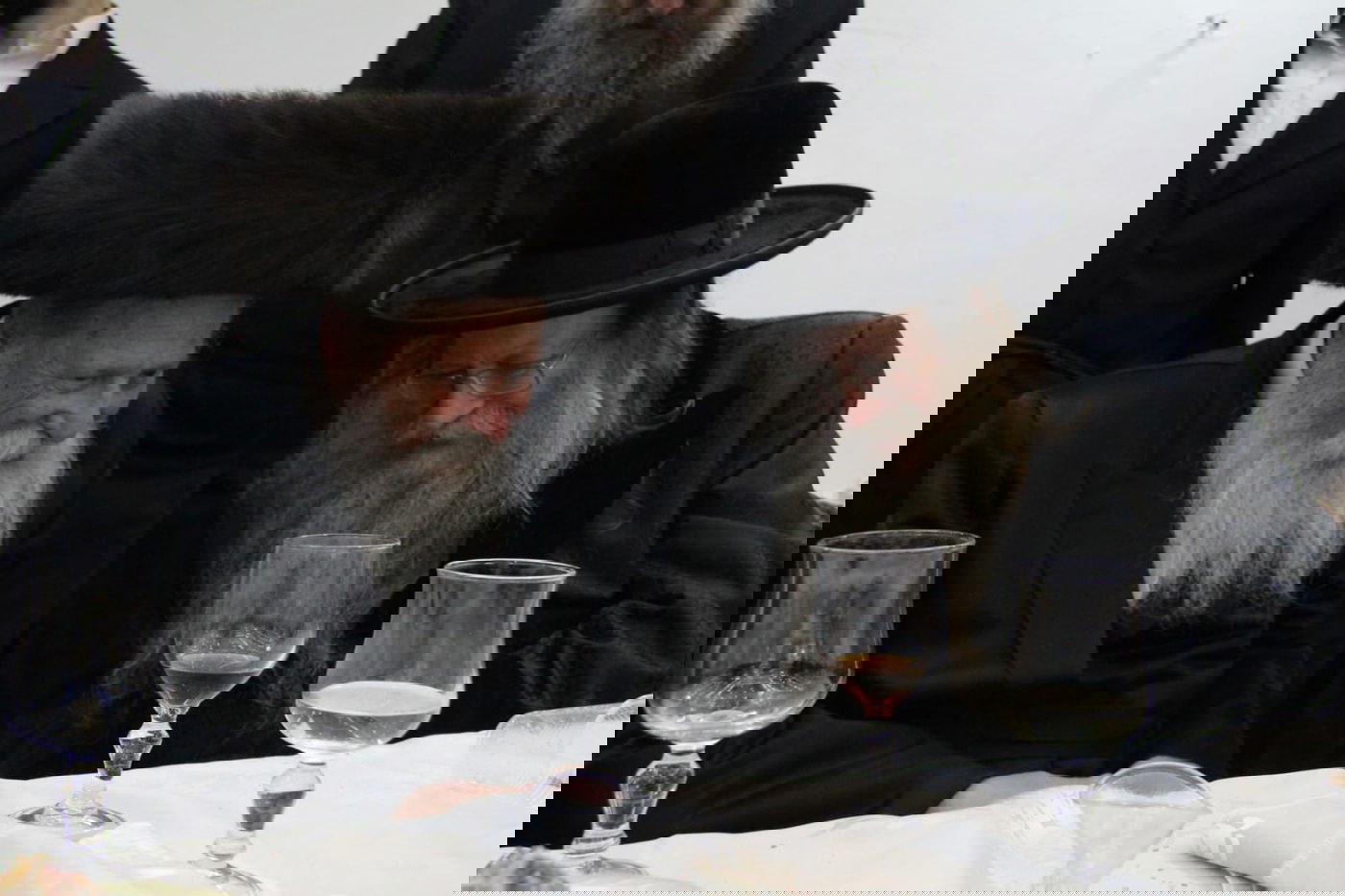 תיעוד: נכדו של נשיא ישיבת טשעבין התחתן