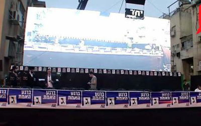 למפלגות מותר להציב שלט?