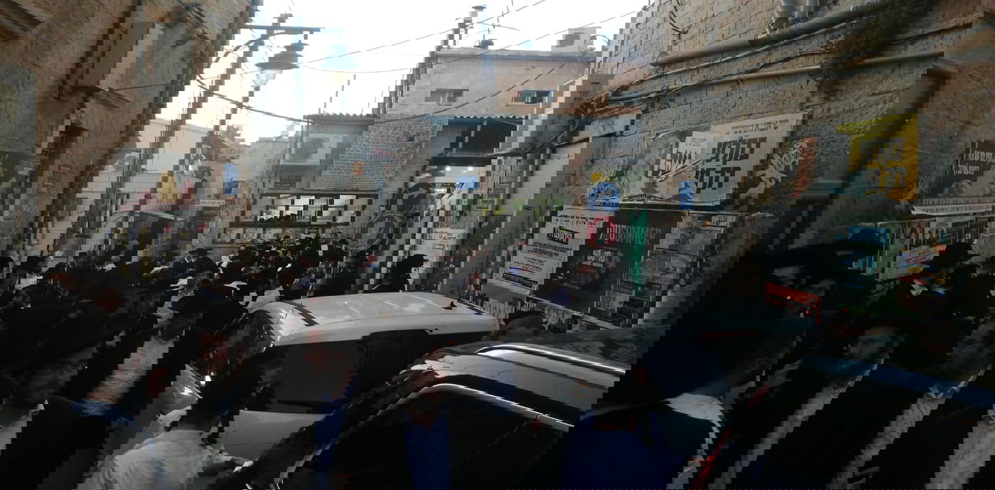 נס בשטיבלאך: ערבי השתולל עם מוט ברזל - ונתפס