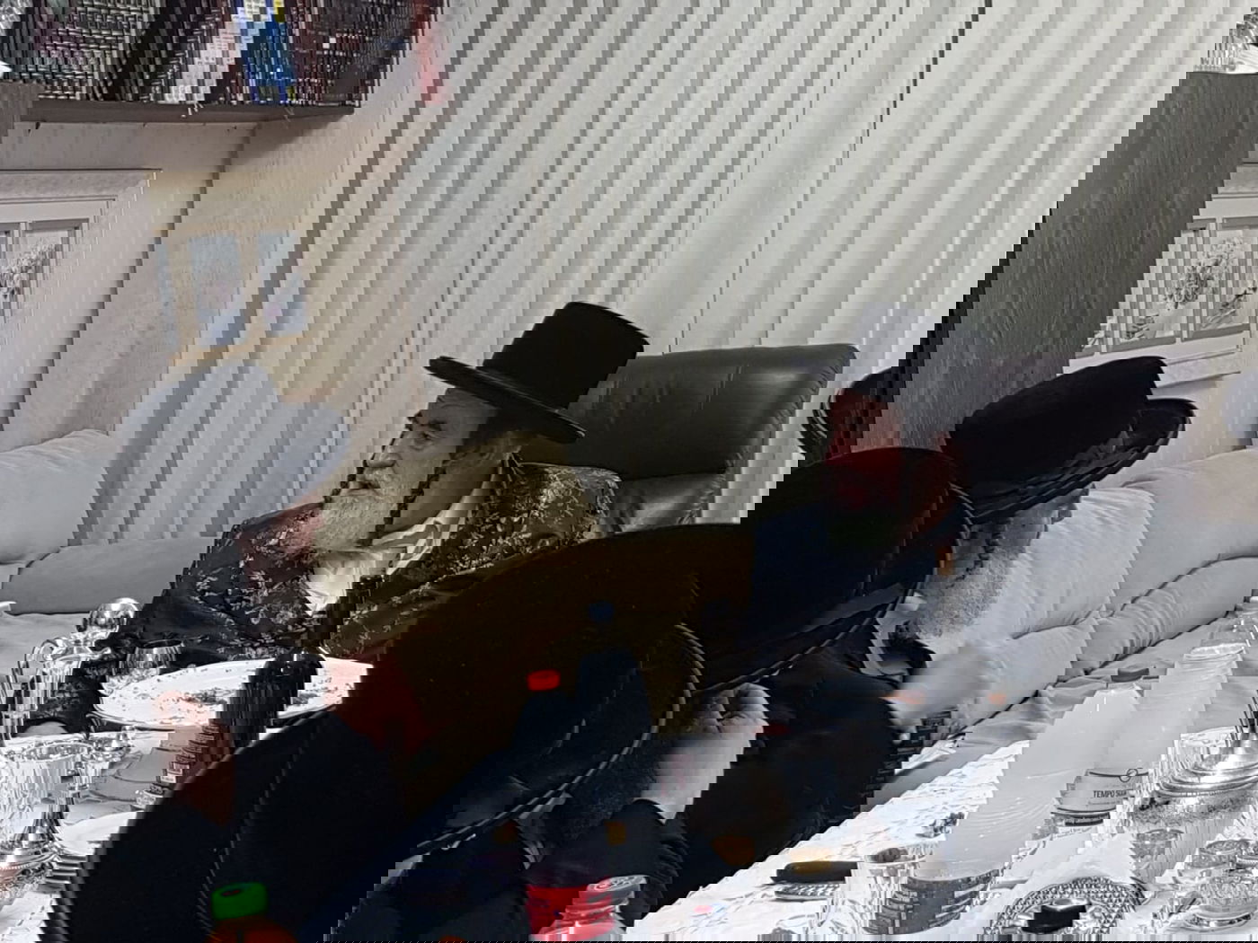 ה'מתנגד' לשעבר סיים את הש"ס וזכה לביקור האדמו"ר