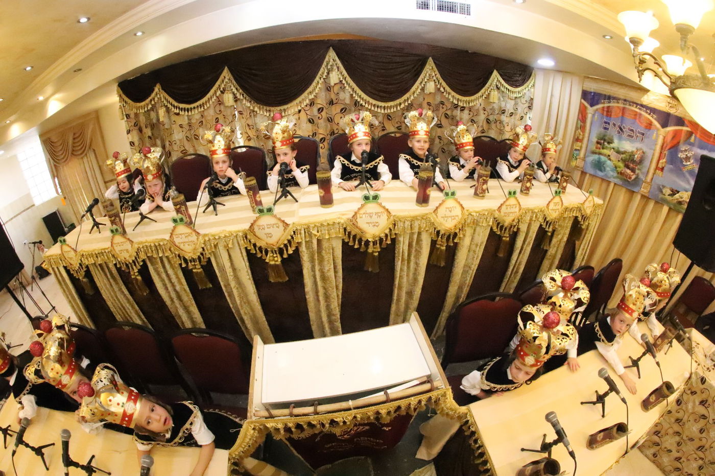 ילדי ת"ת תשב"ר - י-ם חגגו מסיבת חומש