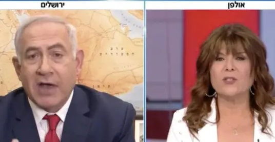 מצליח, בראיון עם נתניהו