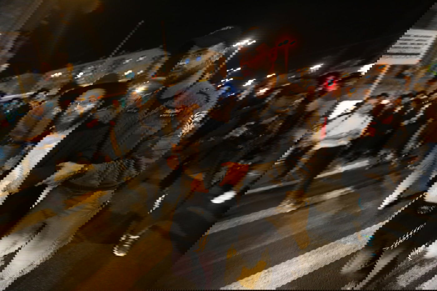 תיעוד: הפגנה סוערת בירושלים במחאה על גיוס בנות