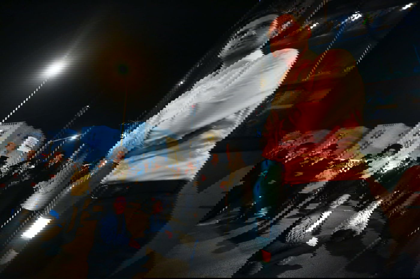 תיעוד: הפגנה סוערת בירושלים במחאה על גיוס בנות