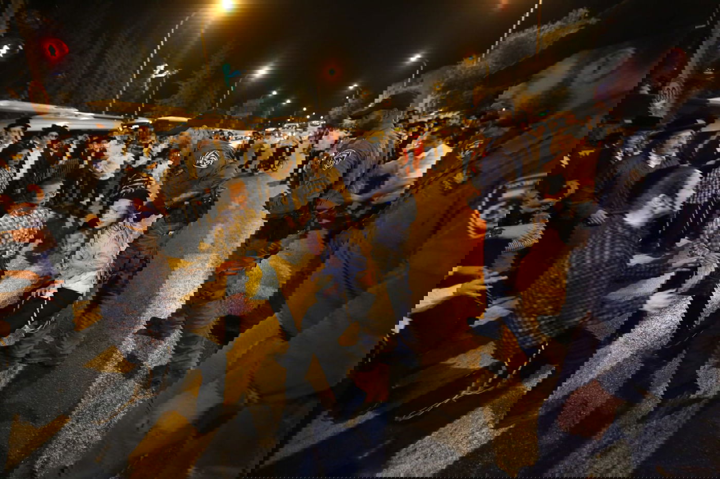 תיעוד: הפגנה סוערת בירושלים במחאה על גיוס בנות