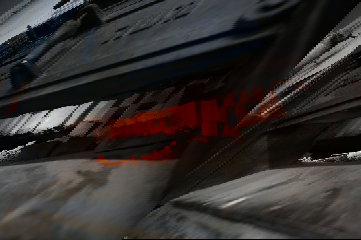 כך נראה התנור של 'מאפיית לנדנר' שקרס • תיעוד