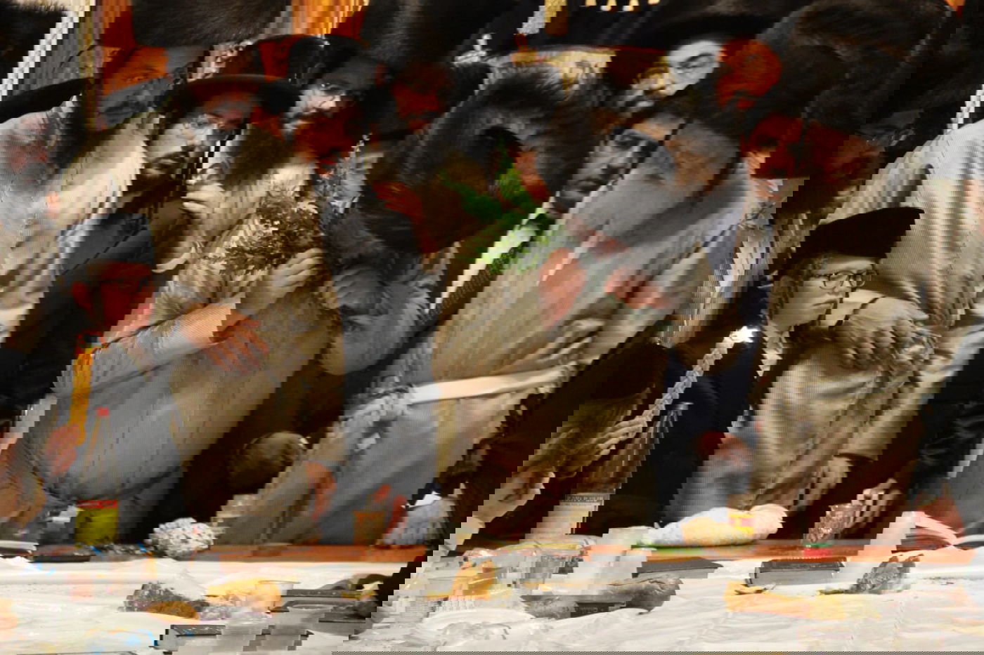 תיעוד: ההבדלה של הרבי מלעלוב בבני ברק