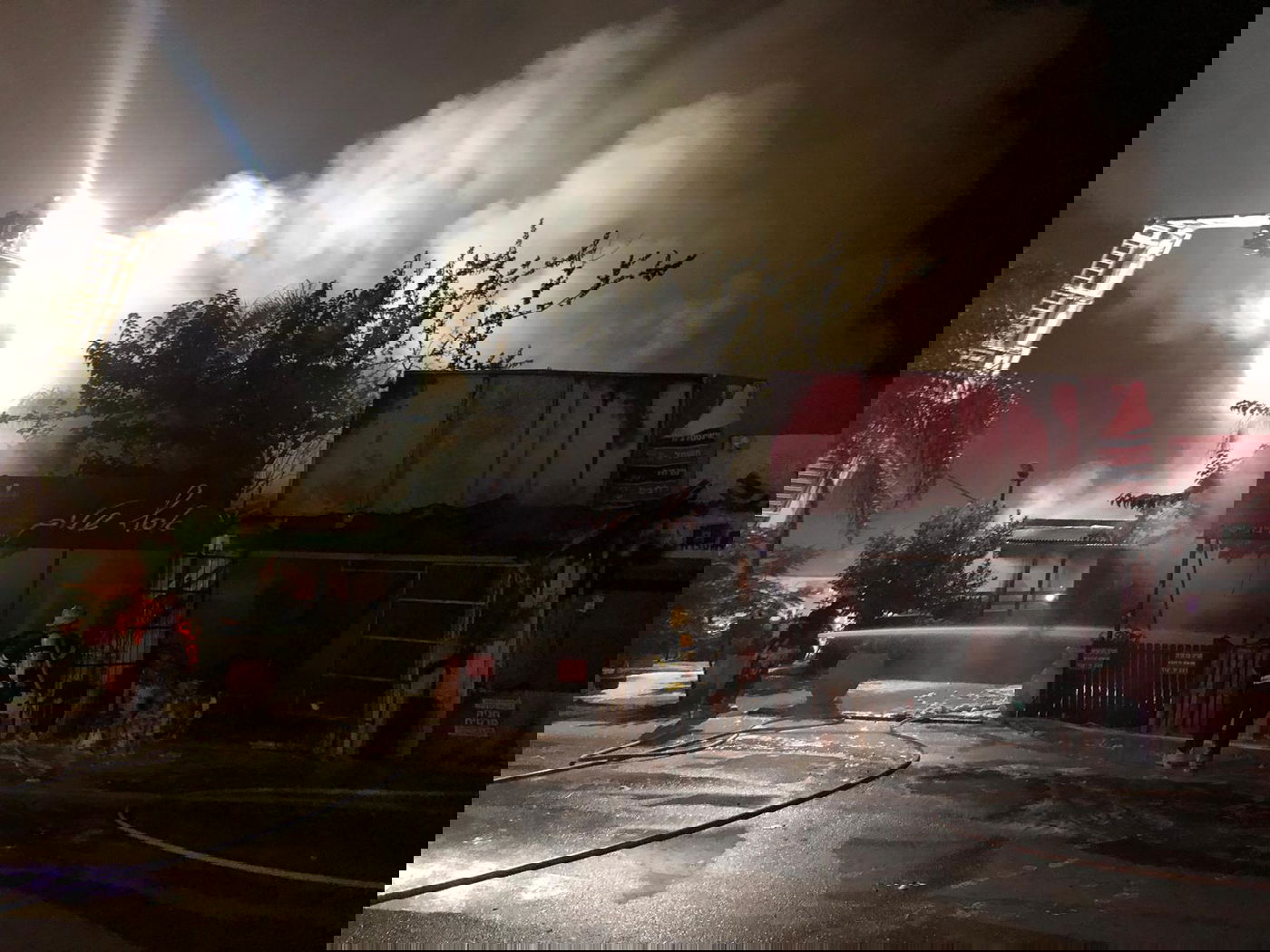 מאמצי הכיבוי