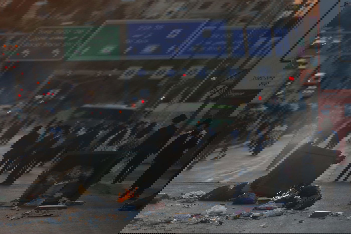 ירושלים: החרדי הפגין לצד האתיופים • צפו