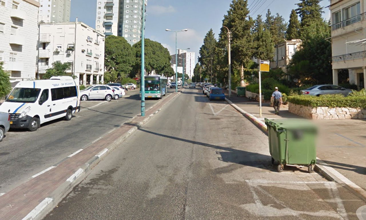 אוטובוס בשכונת נווה שאנן. ארכיון