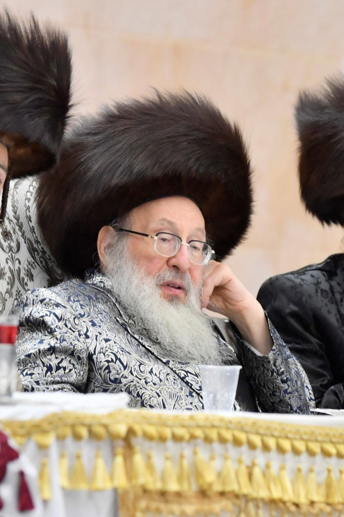 תיעוד: ה'פארשפיל' לנכד האדמו"ר מויז'ניץ