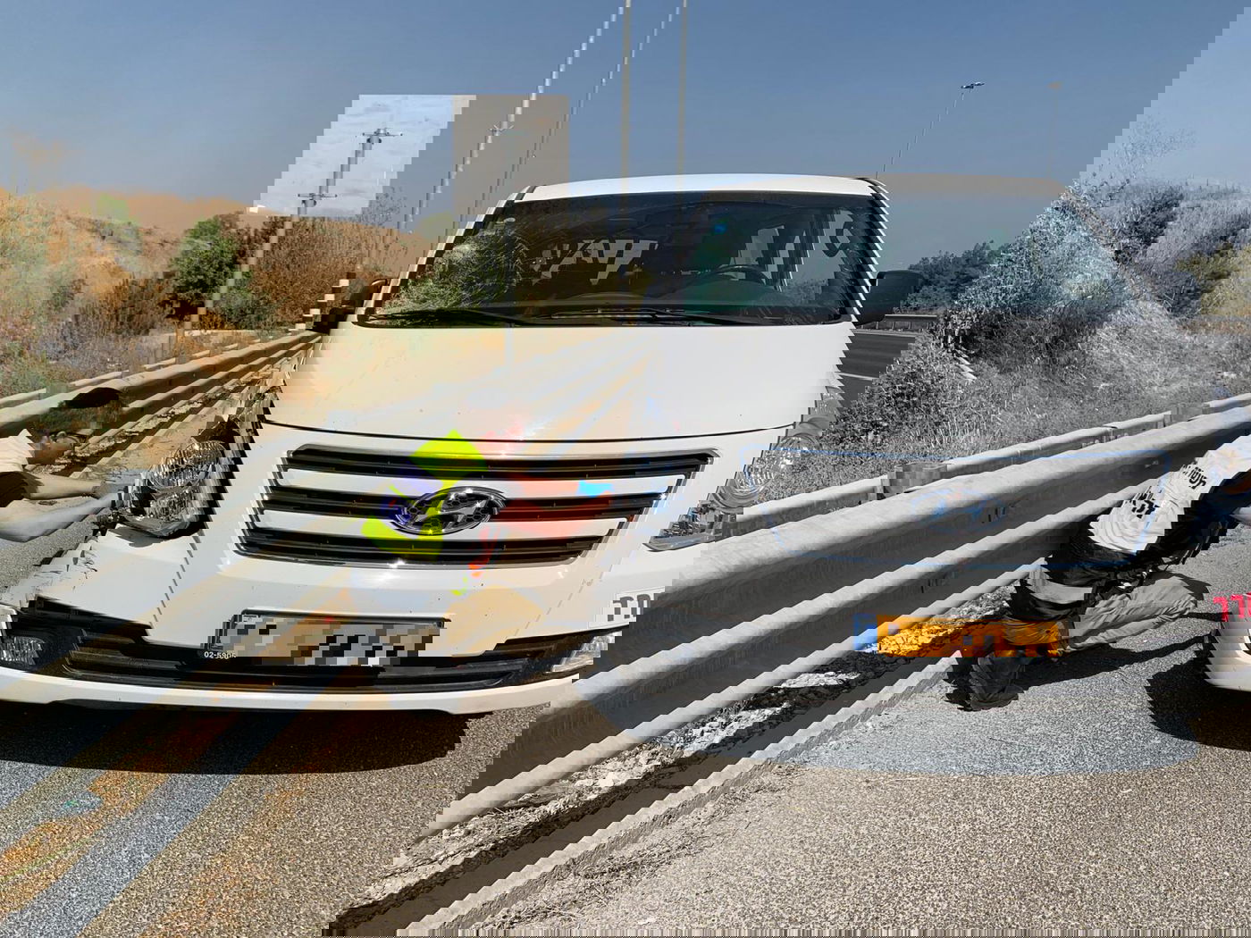 בכביש 421: חרדי יצא לתקן פנצ'ר - ונהרג ביציאה מהעיר