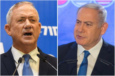 נתניהו וגנץ