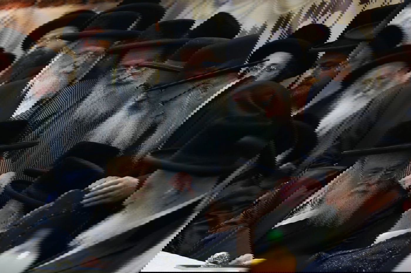 מאות בקבלת פנים לאדמו"ר מצאנז גריבוב