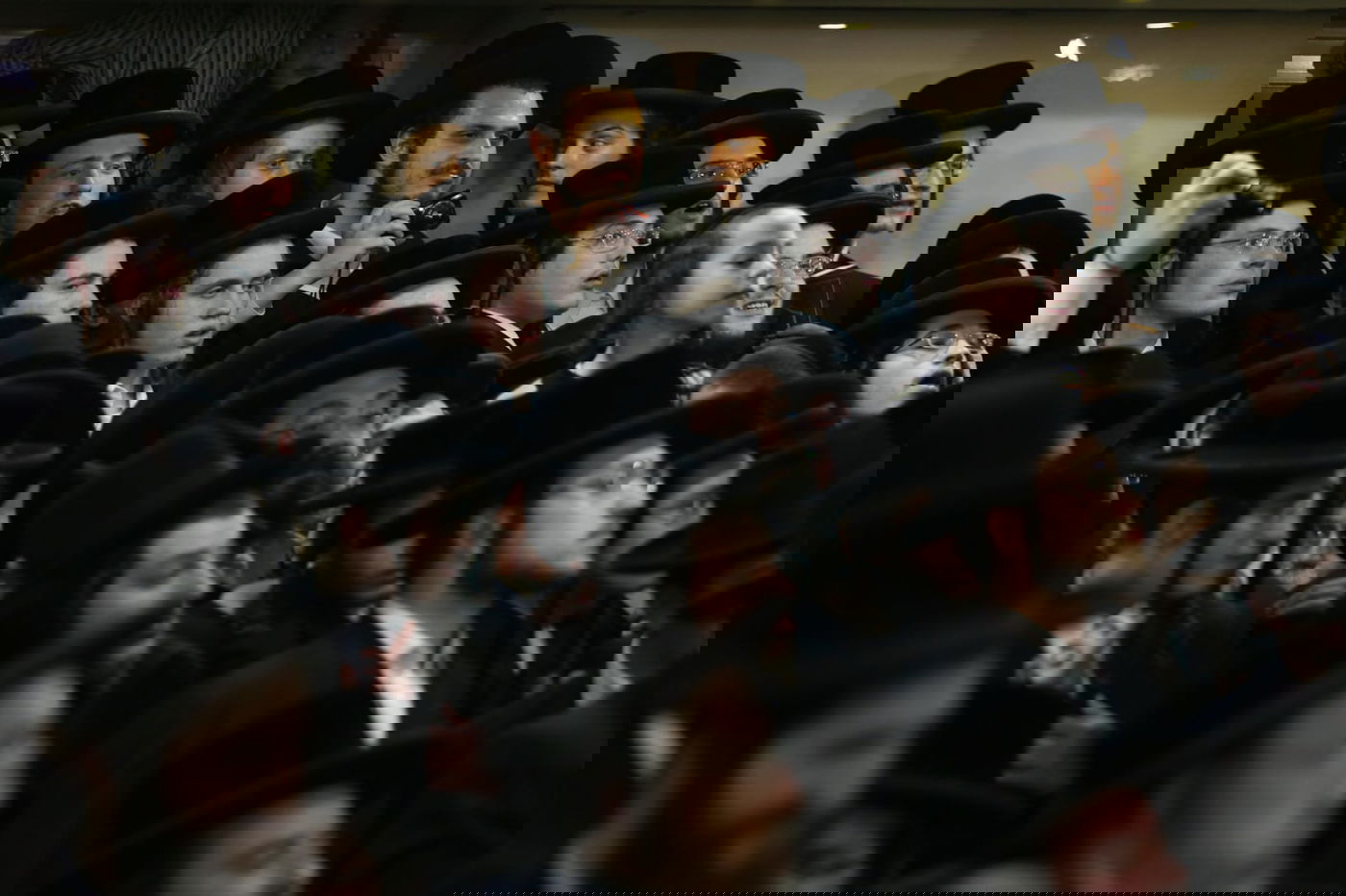 מאות בקבלת פנים לאדמו"ר מצאנז גריבוב