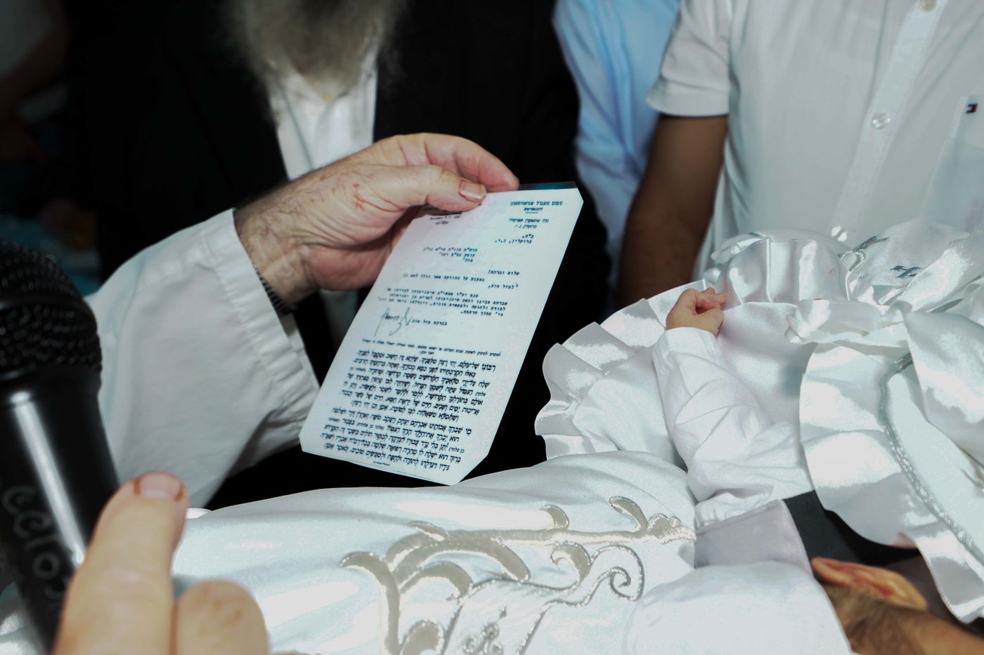 "הילד של הרבי": ברית מרגשת בכפר חב"ד לבנו של הרצל קוסאשוילי