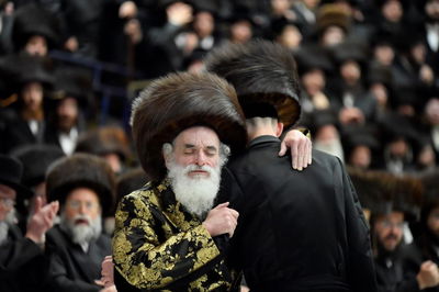 גלריה מסכמת: חתונת נכד האדמו"ר מויז'ניץ