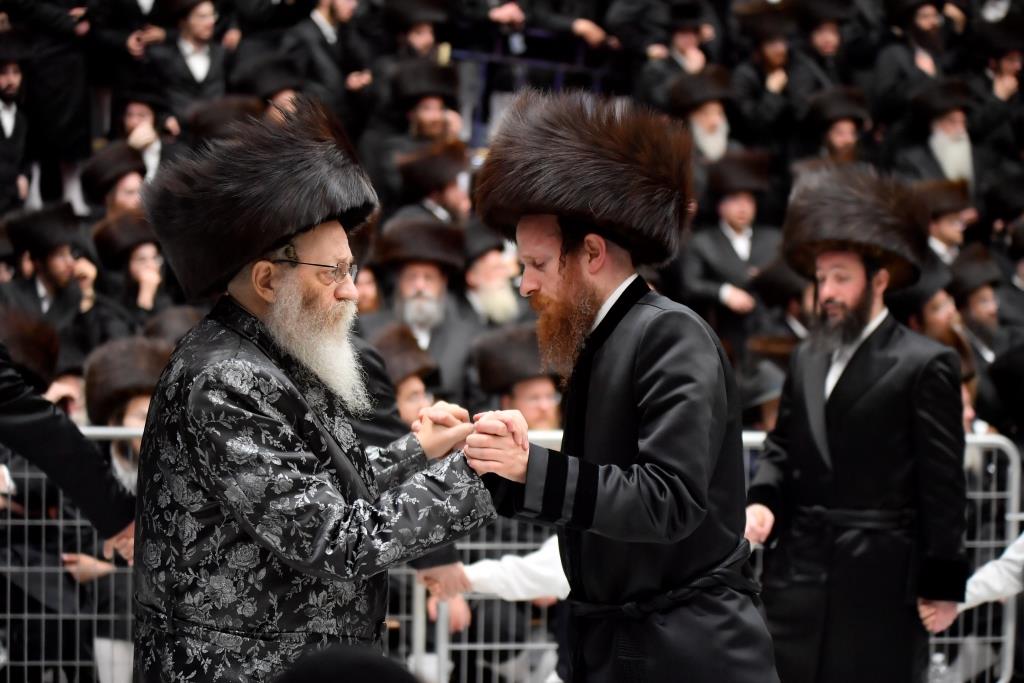 גלריה מסכמת: חתונת נכד האדמו"ר מויז'ניץ