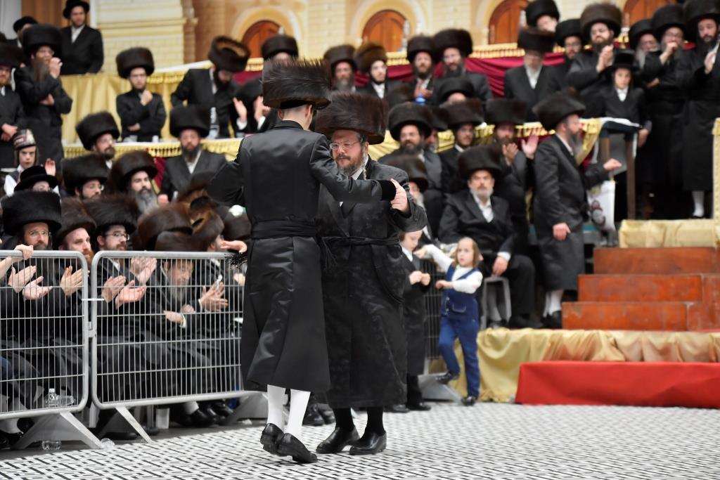 גלריה מסכמת: חתונת נכד האדמו"ר מויז'ניץ