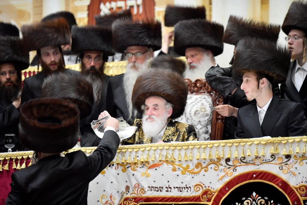 גלריה מסכמת: חתונת נכד האדמו"ר מויז'ניץ