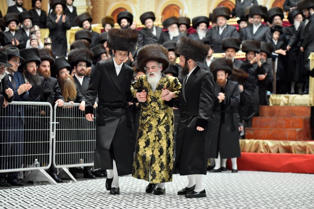 גלריה מסכמת: חתונת נכד האדמו"ר מויז'ניץ