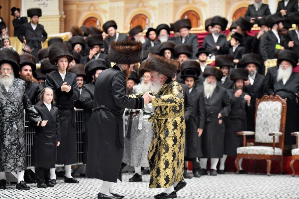 גלריה מסכמת: חתונת נכד האדמו"ר מויז'ניץ