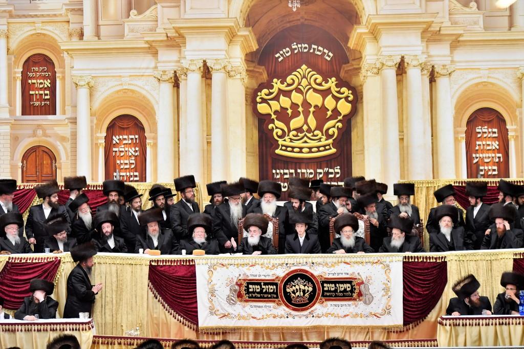 גלריה מסכמת: חתונת נכד האדמו"ר מויז'ניץ