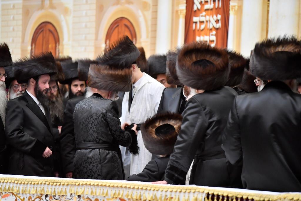 גלריה מסכמת: חתונת נכד האדמו"ר מויז'ניץ