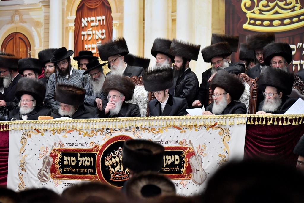 גלריה מסכמת: חתונת נכד האדמו"ר מויז'ניץ