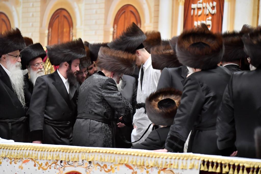 גלריה מסכמת: חתונת נכד האדמו"ר מויז'ניץ