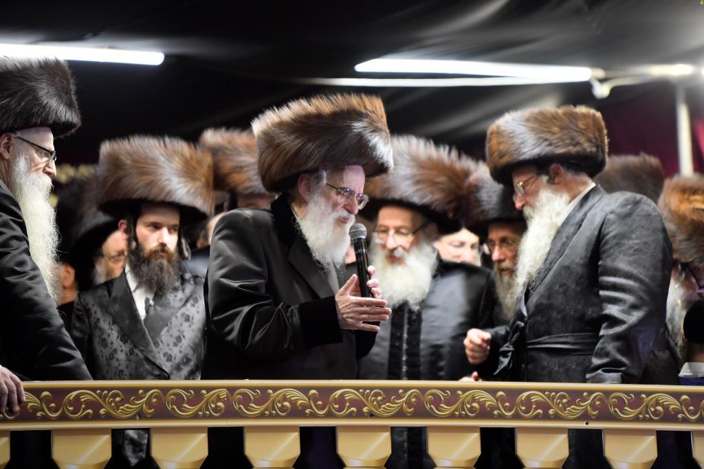 גלריה מסכמת: חתונת נכד האדמו"ר מויז'ניץ