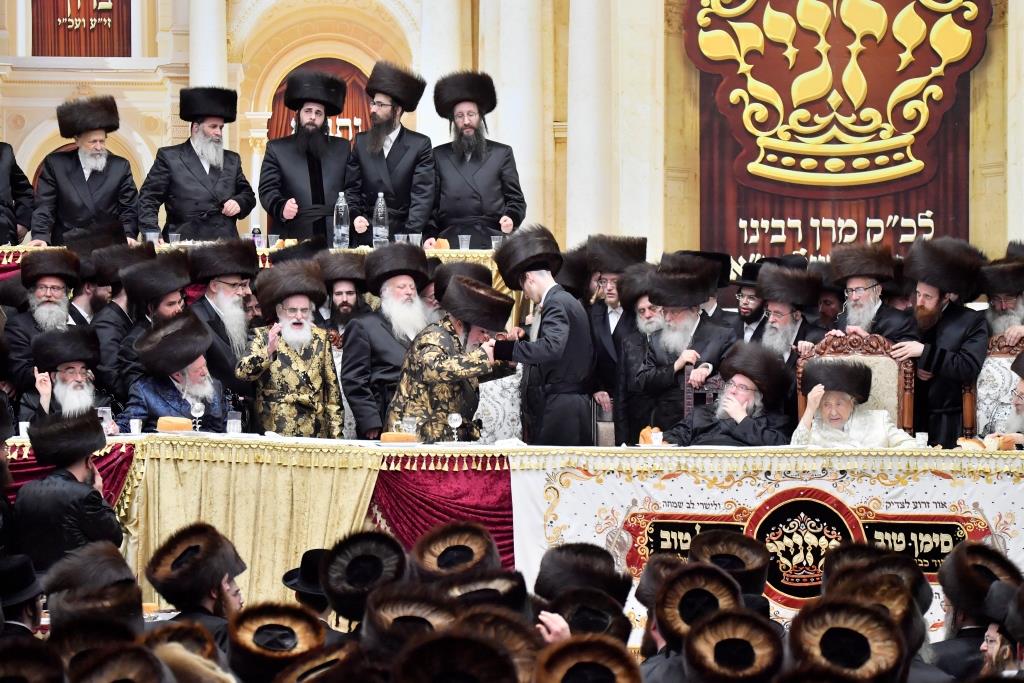 גלריה מסכמת: חתונת נכד האדמו"ר מויז'ניץ