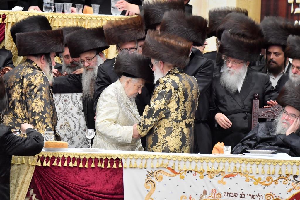 גלריה מסכמת: חתונת נכד האדמו"ר מויז'ניץ