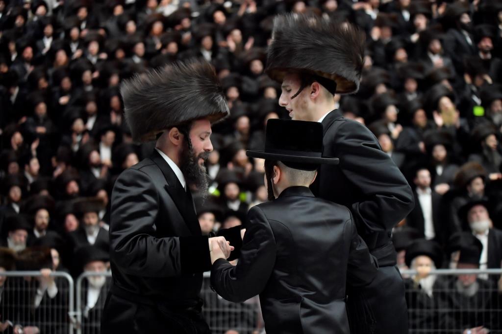 גלריה מסכמת: חתונת נכד האדמו"ר מויז'ניץ