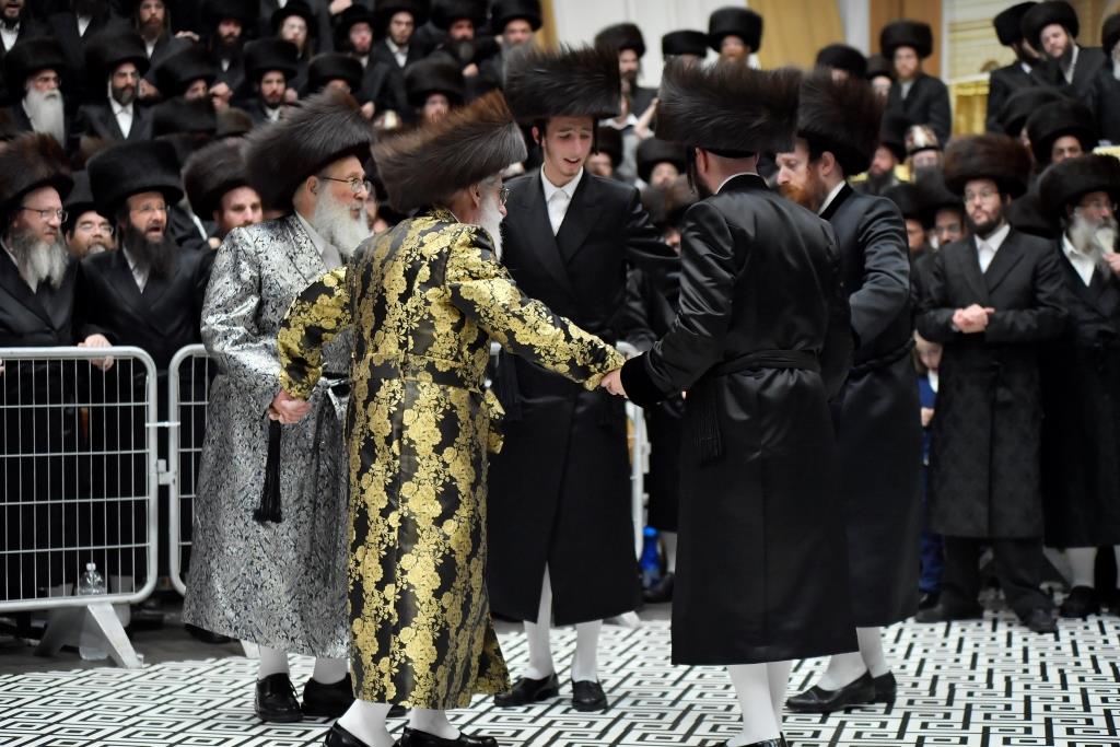 גלריה מסכמת: חתונת נכד האדמו"ר מויז'ניץ