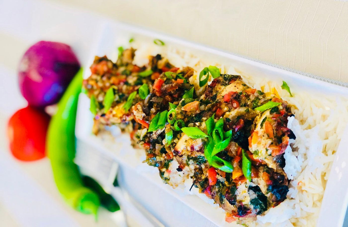 פרגיות במרינדת צ׳ימיצ׳ורי עם מתיקות עדינה