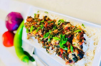 פרגיות במרינדת צ׳ימיצ׳ורי עם מתיקות עדינה