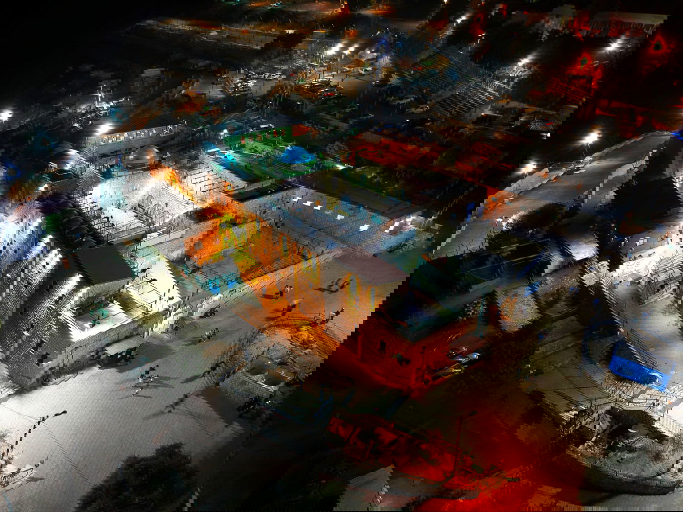 צפו: ציון הרשב"י במירון - מהאוויר, בלילה וביום