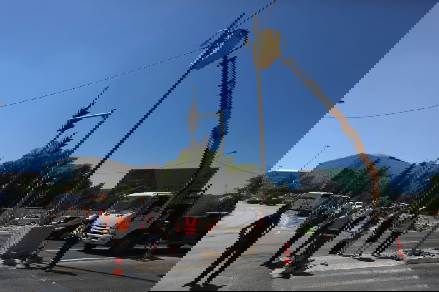 צפו בתיעוד: כך נחסמה הכניסה לירושלים