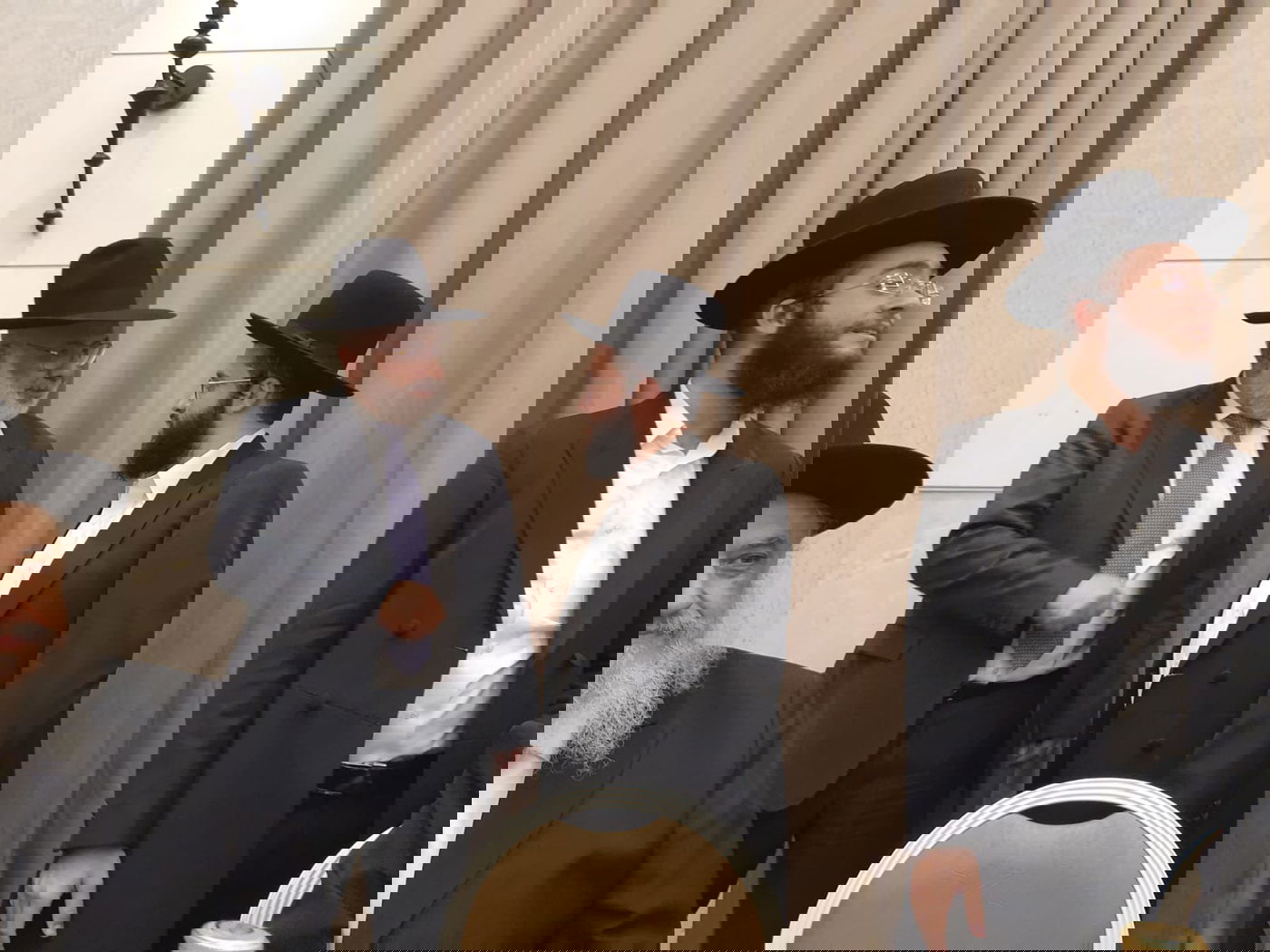 חתונת נכד מרן הגר"ח קנייבסקי • צפו בגלריה