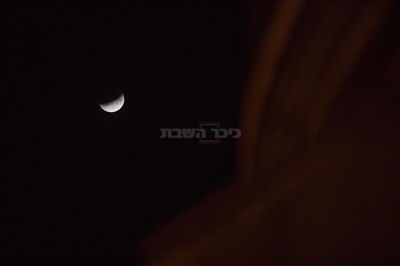 צפו בתמונות: ליקוי ירח חלקי בשמי ישראל