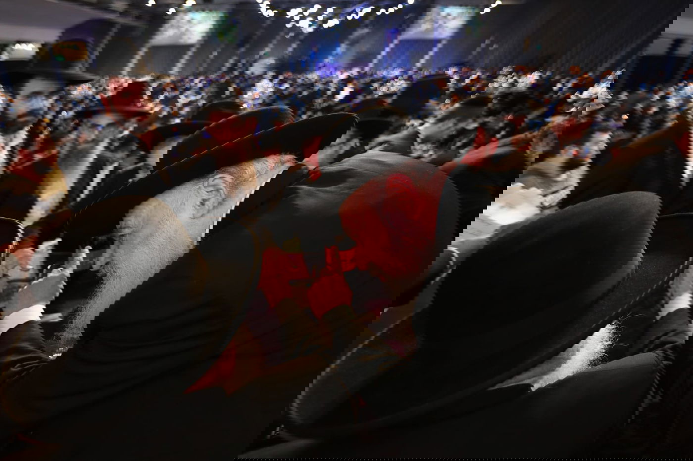 אלפי בוגרי ישיבת 'מאור התלמוד' - בוועידה היסטורית