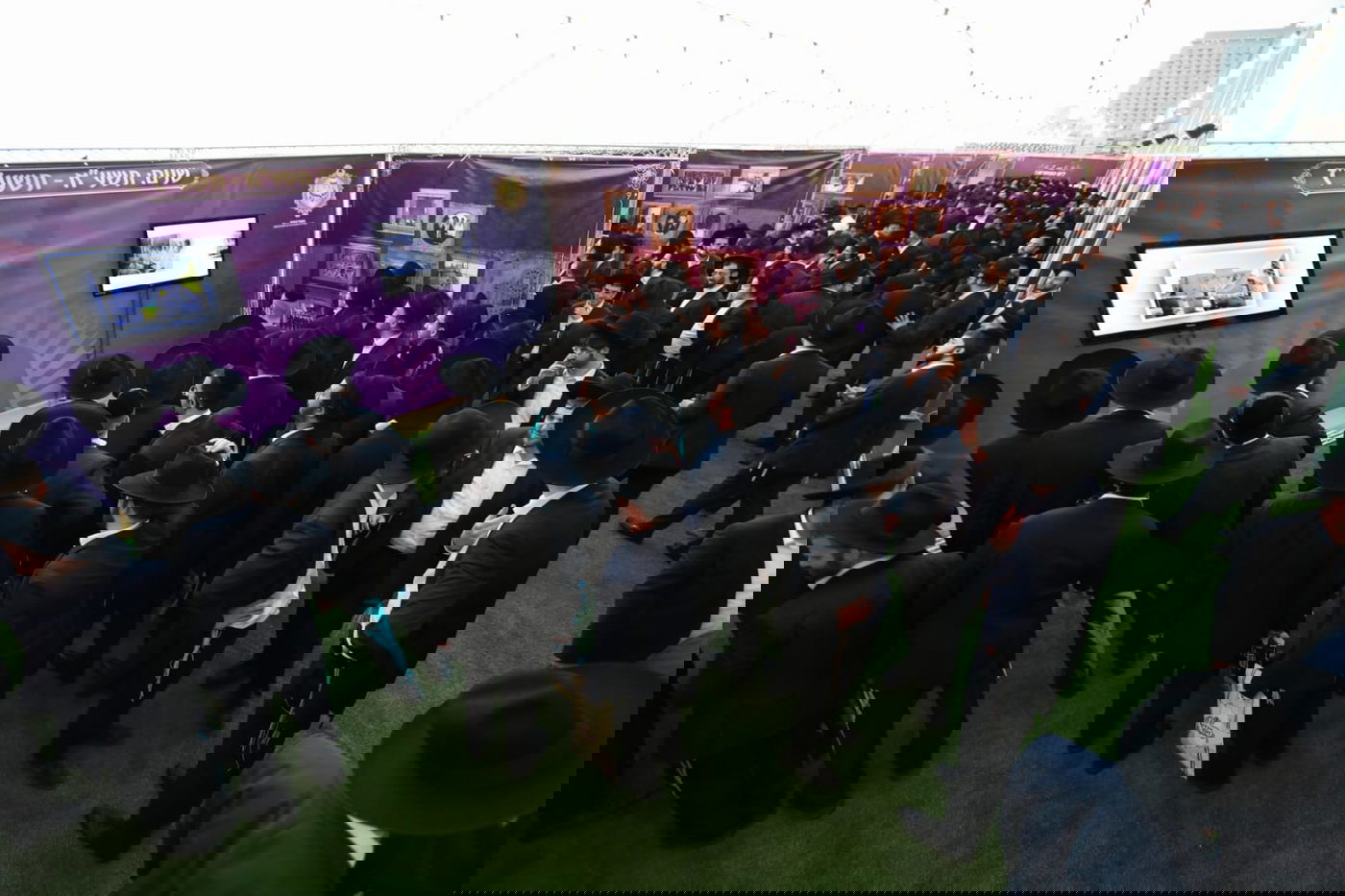 אלפי בוגרי ישיבת 'מאור התלמוד' - בוועידה היסטורית