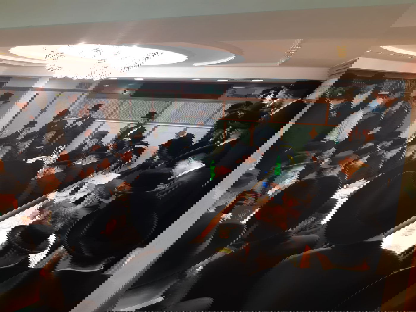 האדמו"ר ערך טיש בירושלים ועלה לציון בטבריה