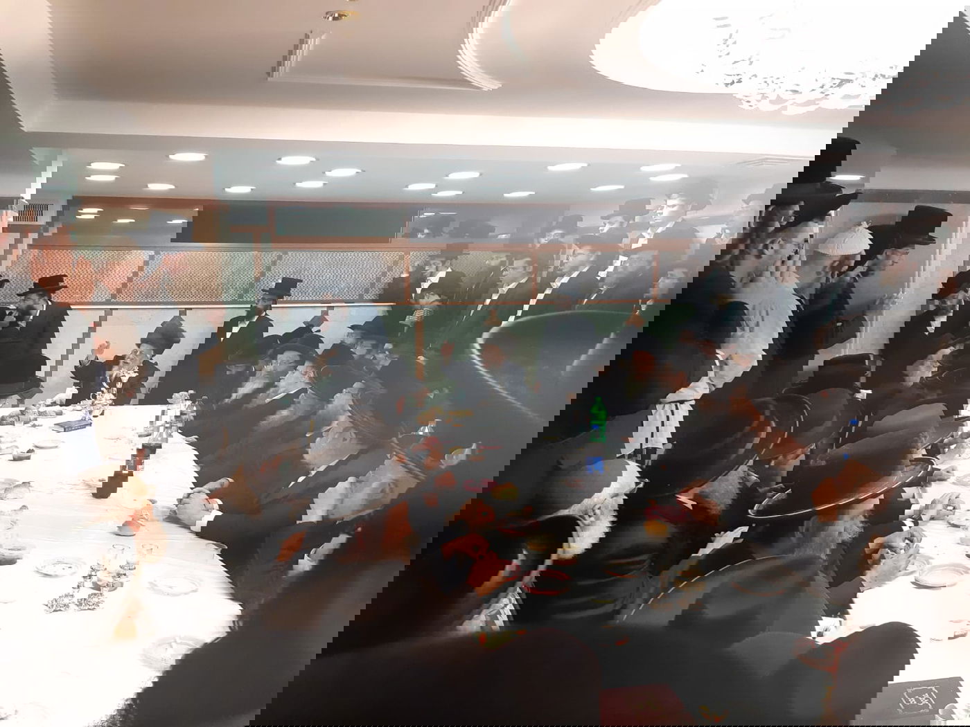 האדמו"ר ערך טיש בירושלים ועלה לציון בטבריה