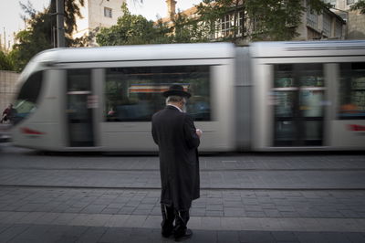 הרכבת הקלה בירושלים. אילוסטרציה