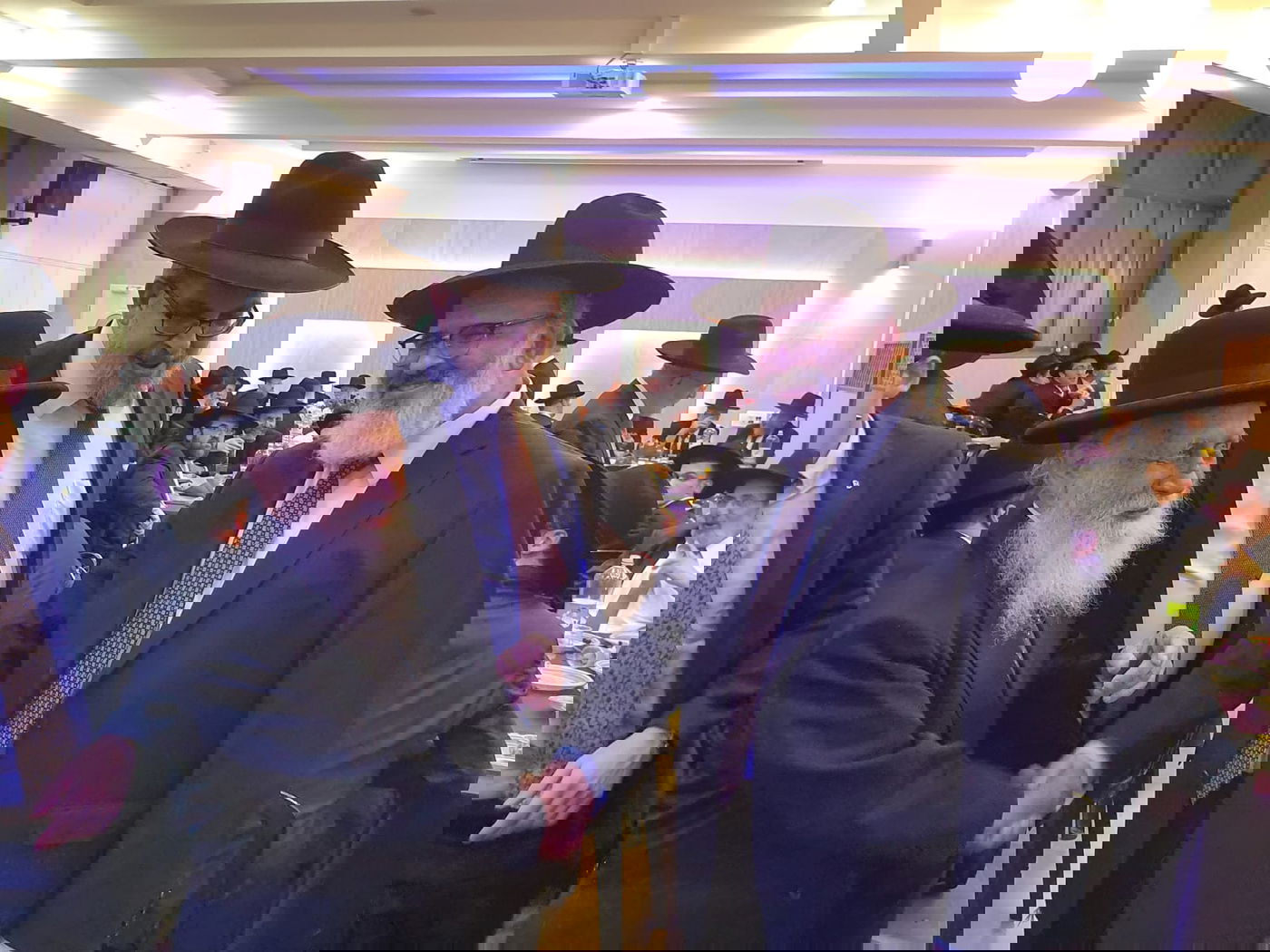 שמחת אירוסי בנו של ח"כ יעקב אשר • צפו