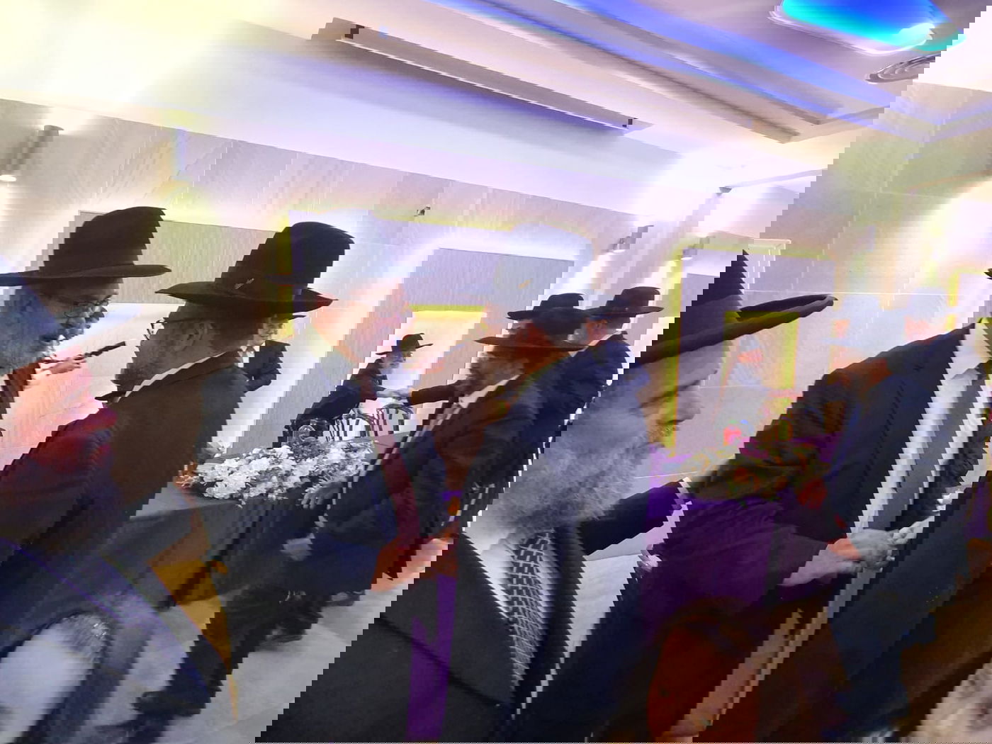 שמחת אירוסי בנו של ח"כ יעקב אשר • צפו